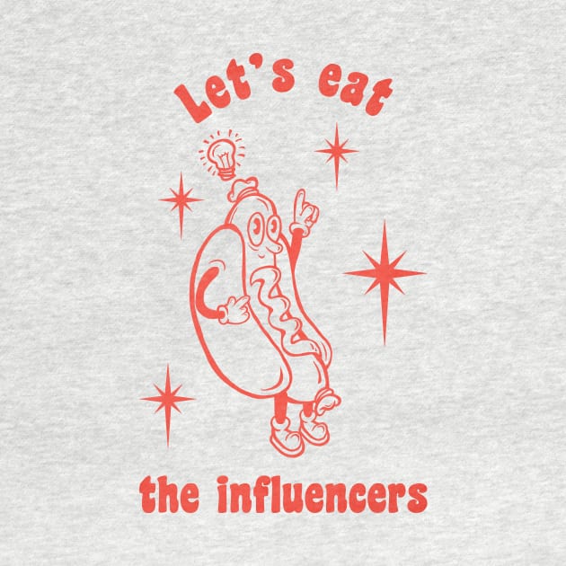 EAT THE INFLUENCERS - retro foodie social media by toruandmidori